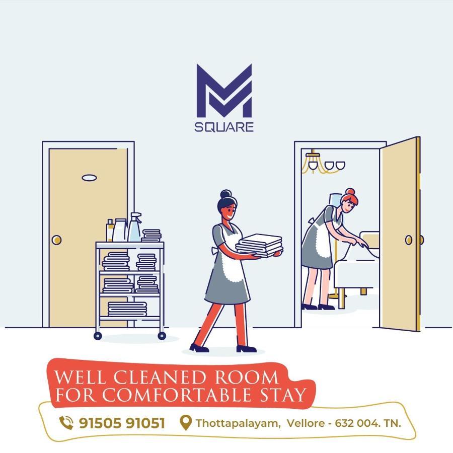 M Square Hotel Vellore Kültér fotó