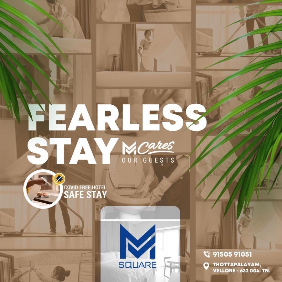 M Square Hotel Vellore Kültér fotó